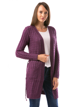 Cardigan Dama Zenty70 Mov