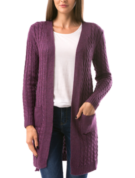 Cardigan Dama Zenty70 Mov