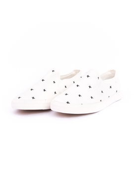 Espadrile Barbati Stars Albe