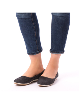 Espadrile Dama Denim Fastest Negre