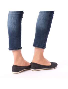 Espadrile Dama Denim Fastest Negre