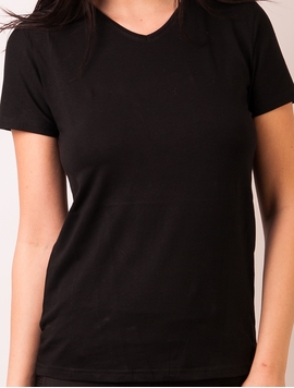 Tricou Dama Basic Simplu Negru