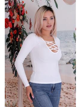 Bluza Dama Lyndsey Alb