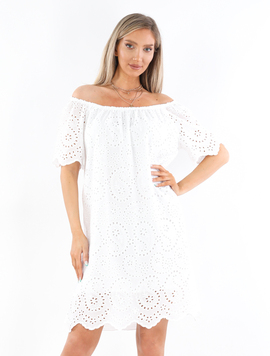 Rochie Dama Isabella Alb