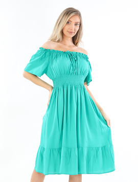 Rochie Dama LunaStyle Verde