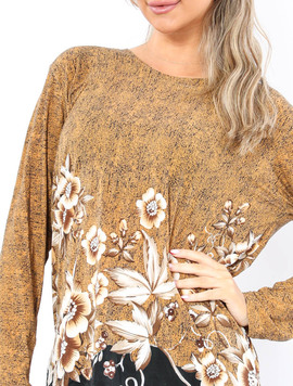 Bluza Dama LicraFlower Mustar