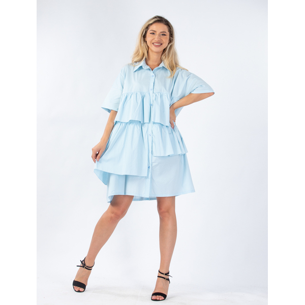 Rochie Dama Mallory Bleu