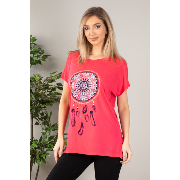 Tricou Dama Bannister Corai