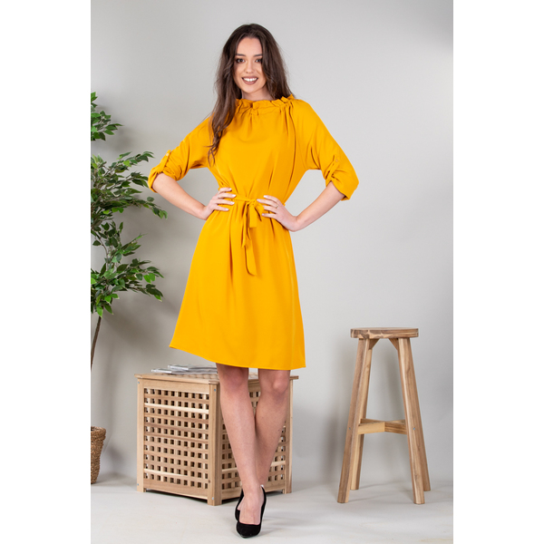 Rochie Dama Midi Ayla Mustar