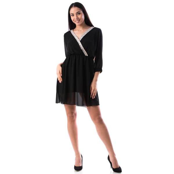 Rochie Dama Zxe100 Negru